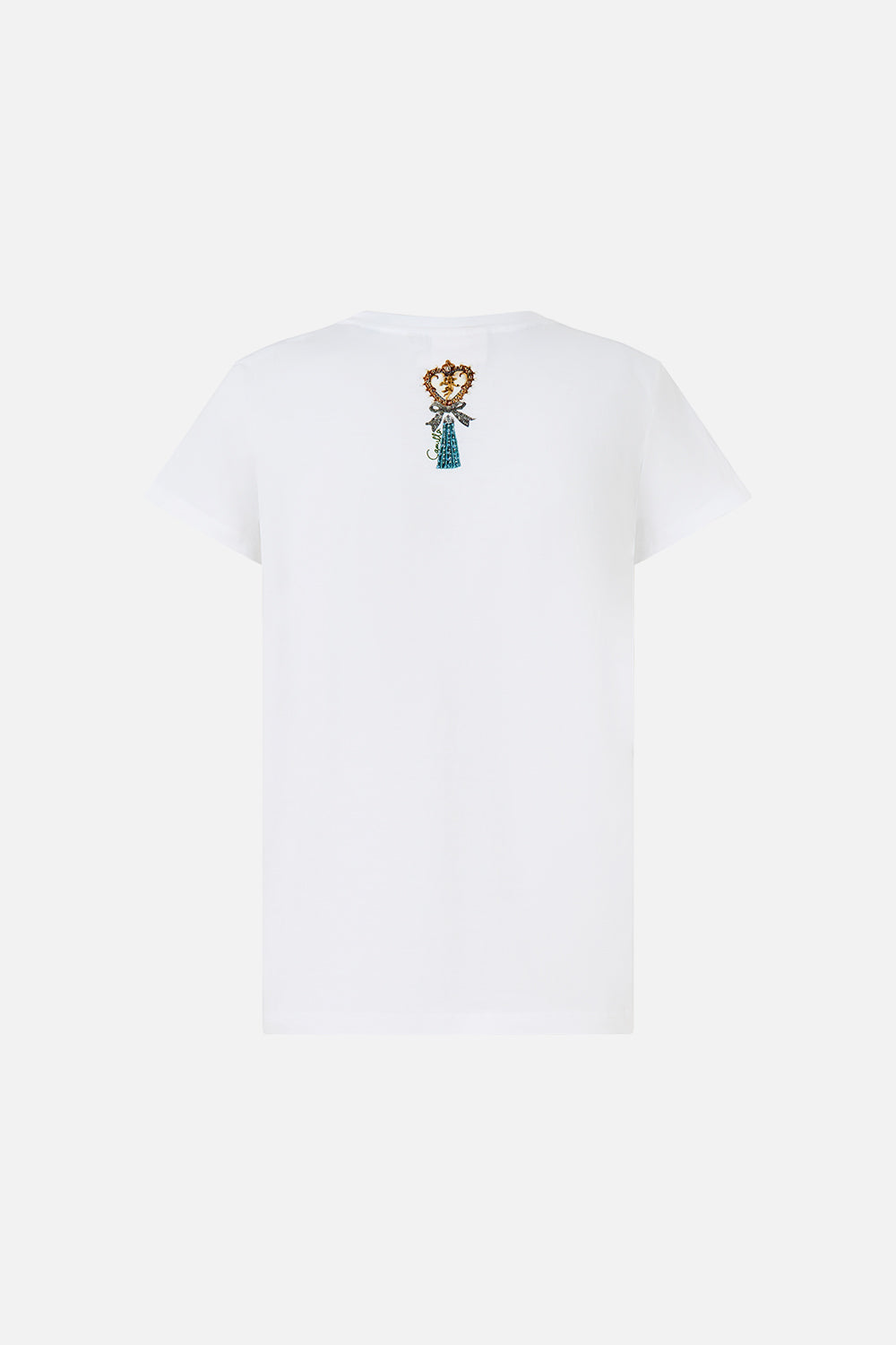 SLIM FIT ROUND NECK T-SHIRT BALLAD OF THE BIBLIOTHÈQUE