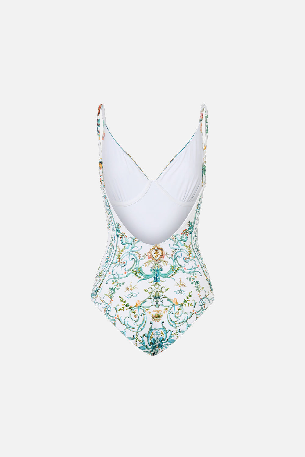 V NECK UNDERWIRE ONE PIECE W SCOOP BACK BALLAD OF THE BIBLIOTHÈQUE