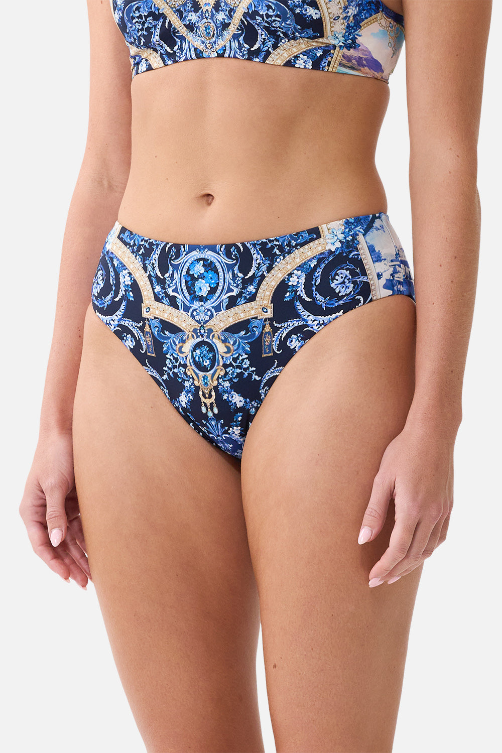 MID RISE BIKINI BOTTOM SWEET SACRÉ BLEU