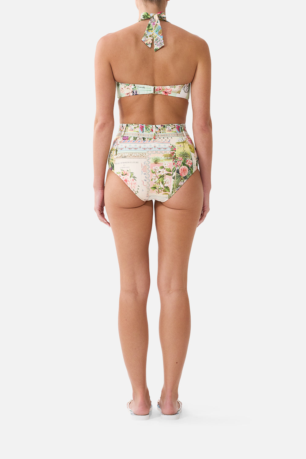 UNDERWIRE HALTER BRA LA BELLE BOTANIQUE
