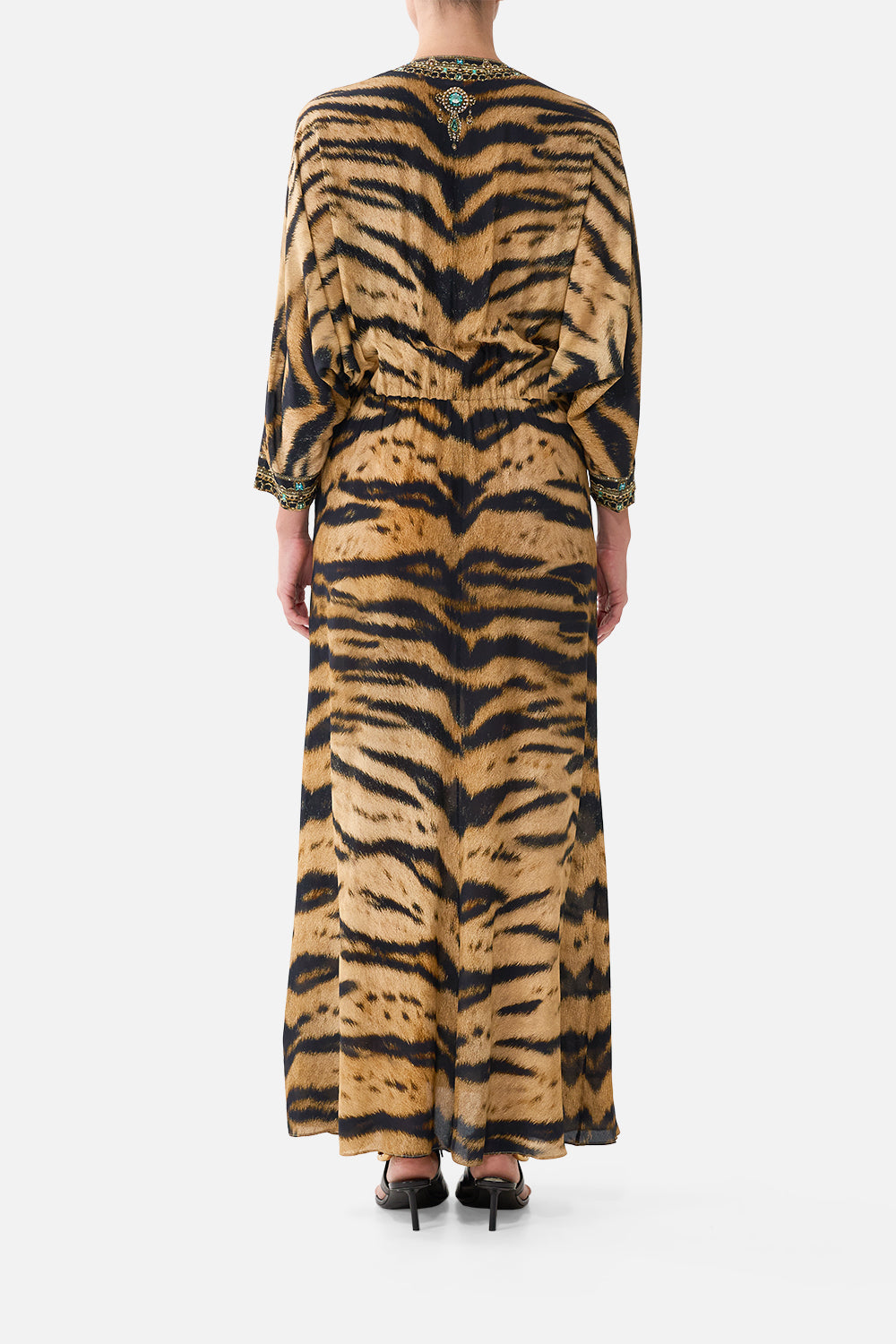 TWIST FRONT BATWING DRESS A WINK TO THE WILD