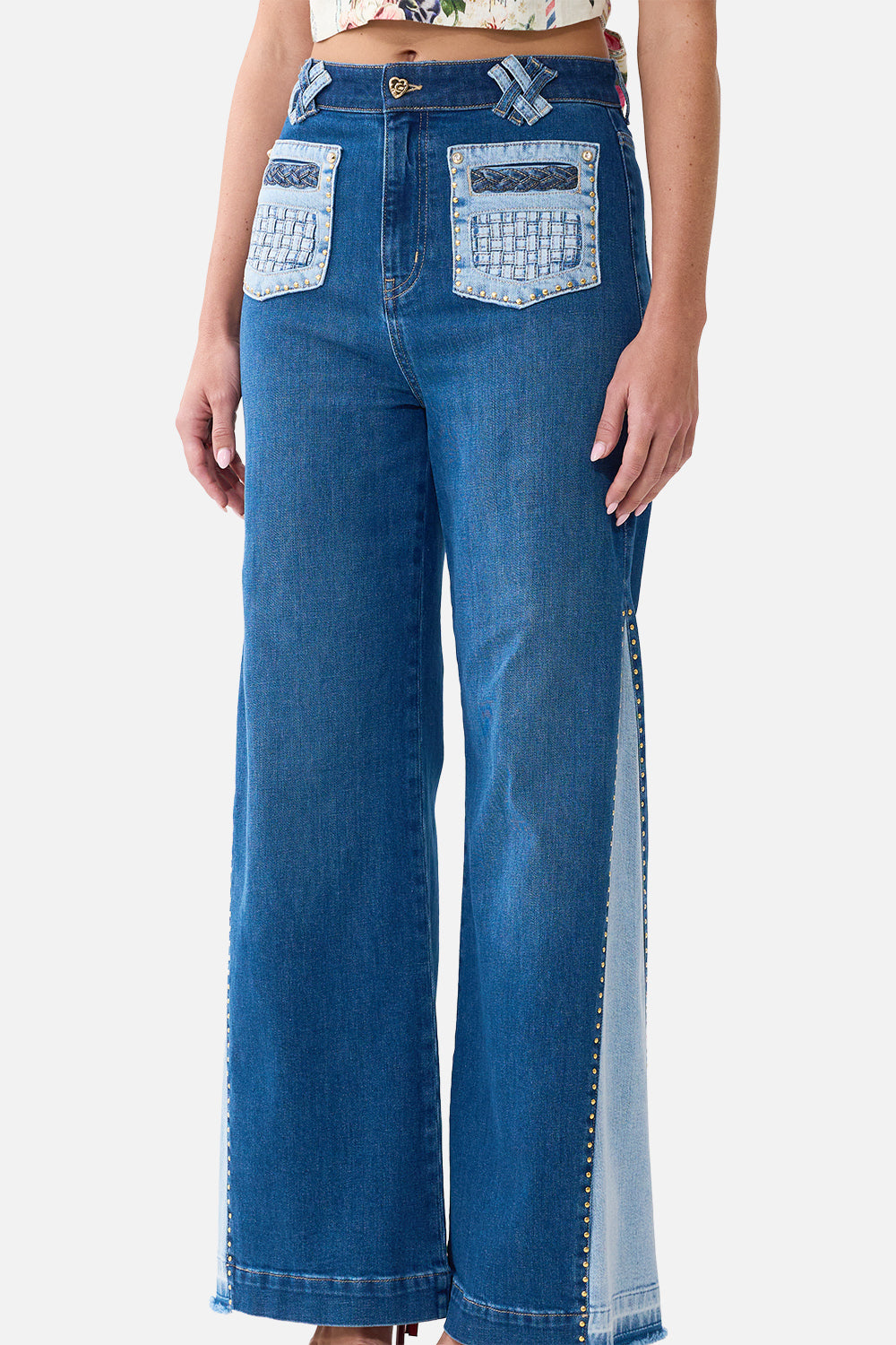 JENNA HIGH WAISTED FLARE DENIM