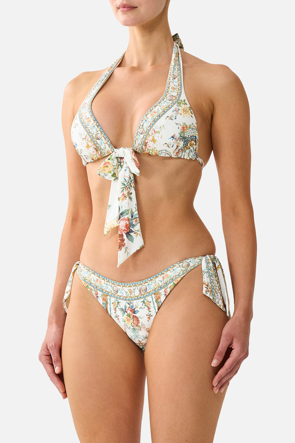 SOFT THICK TIE TRI BIKINI SET BALLAD OF THE BIBLIOTHÈQUE