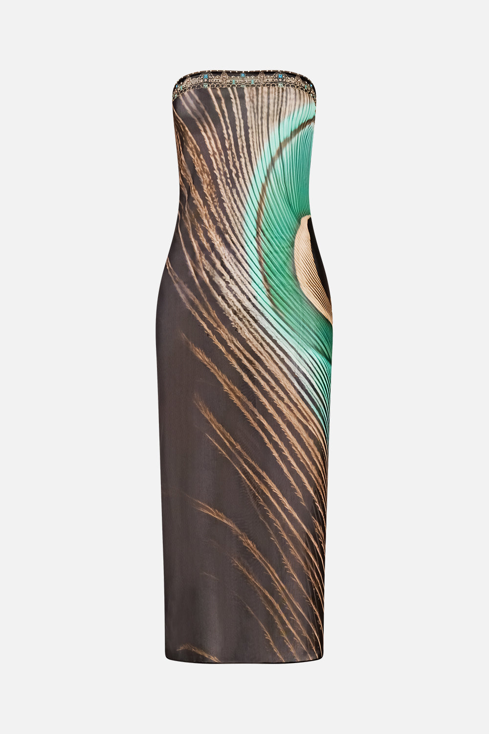 TUBE BEACH MIDI DRESS A WINK TO THE WILD