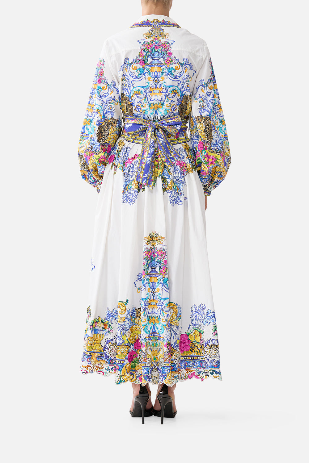 CROPPED WRAP SHIRT MILLA IN SEVILLA