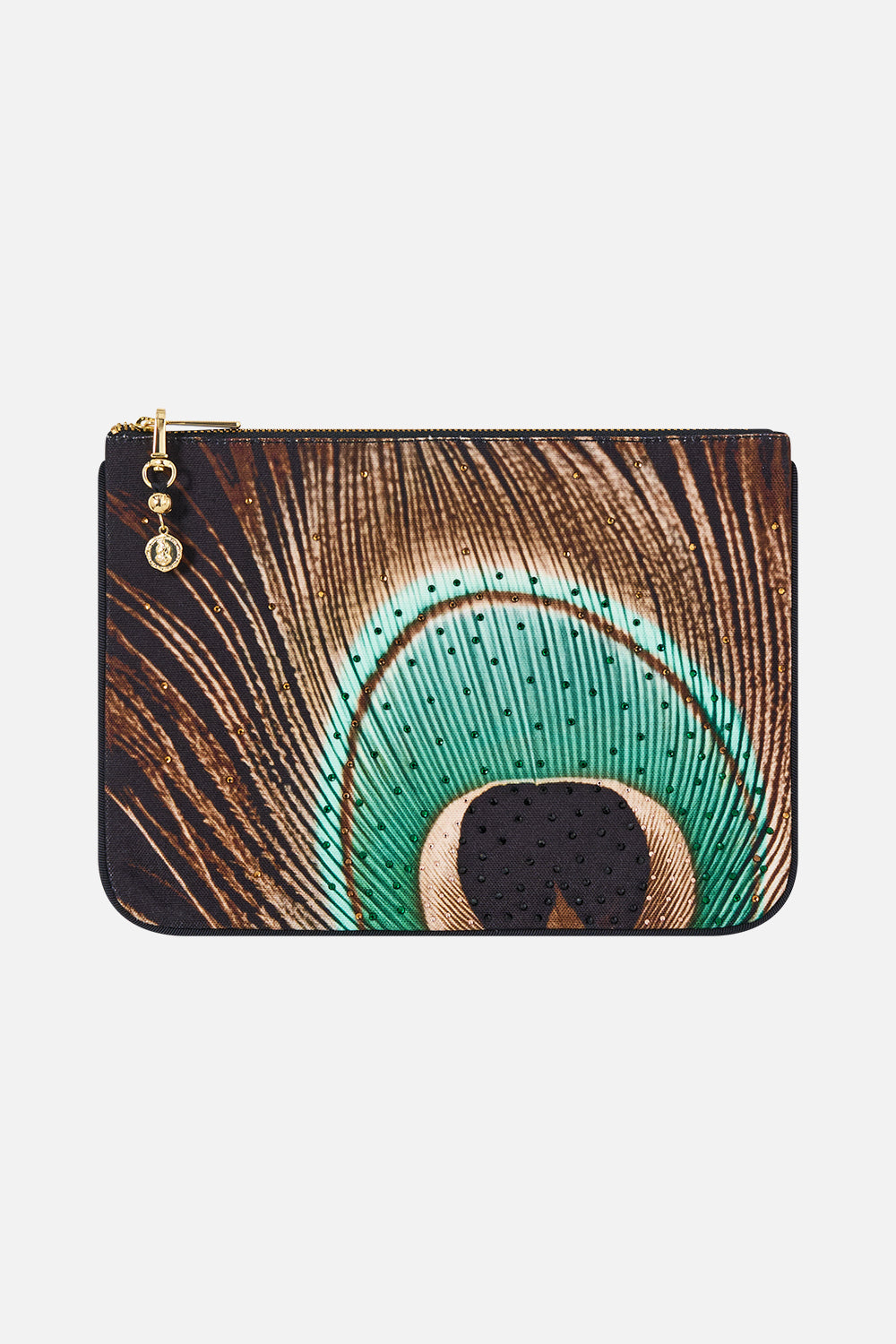 SMALL CANVAS CLUTCH A WINK TO THE WILD