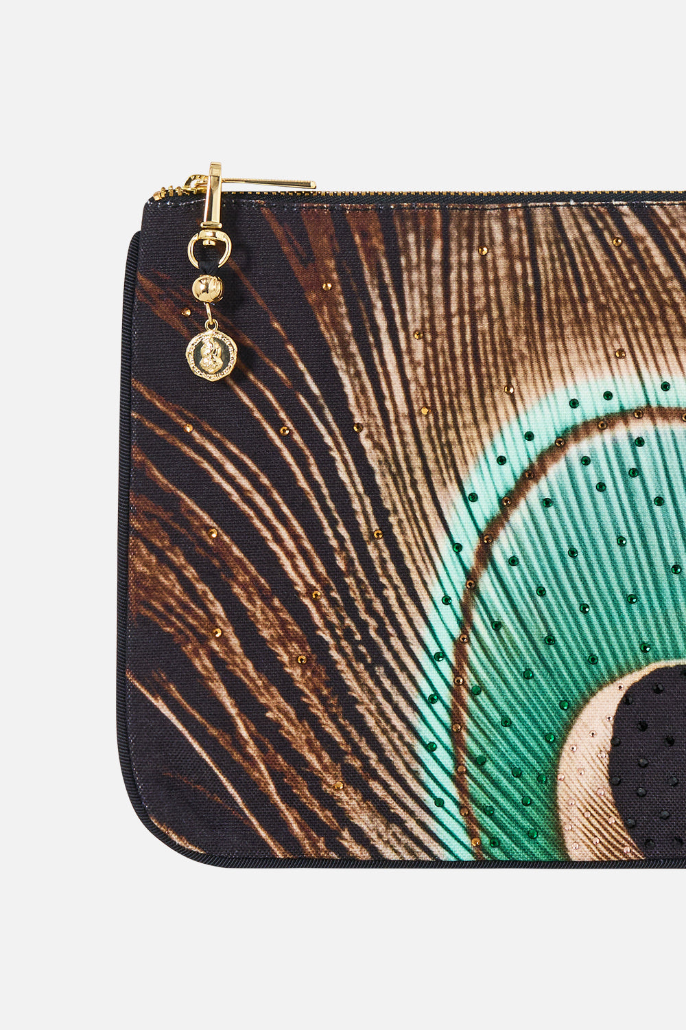 SMALL CANVAS CLUTCH A WINK TO THE WILD