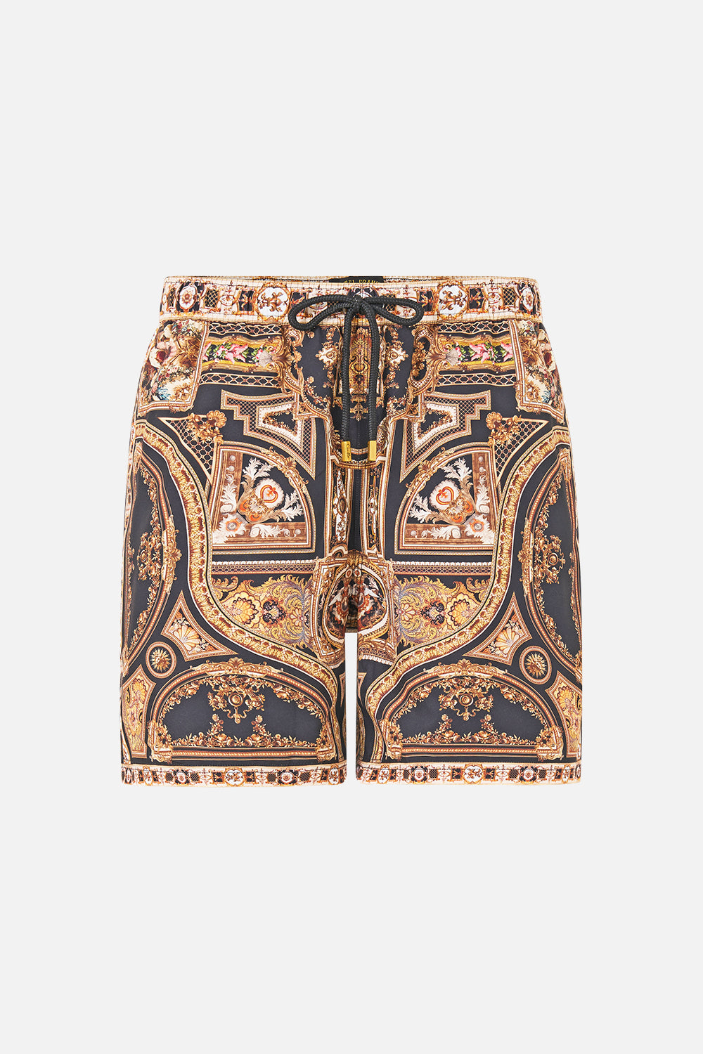 MID LENGTH BOARDSHORT WITH ELASTIC WAIST VERSAILLES OR DIE