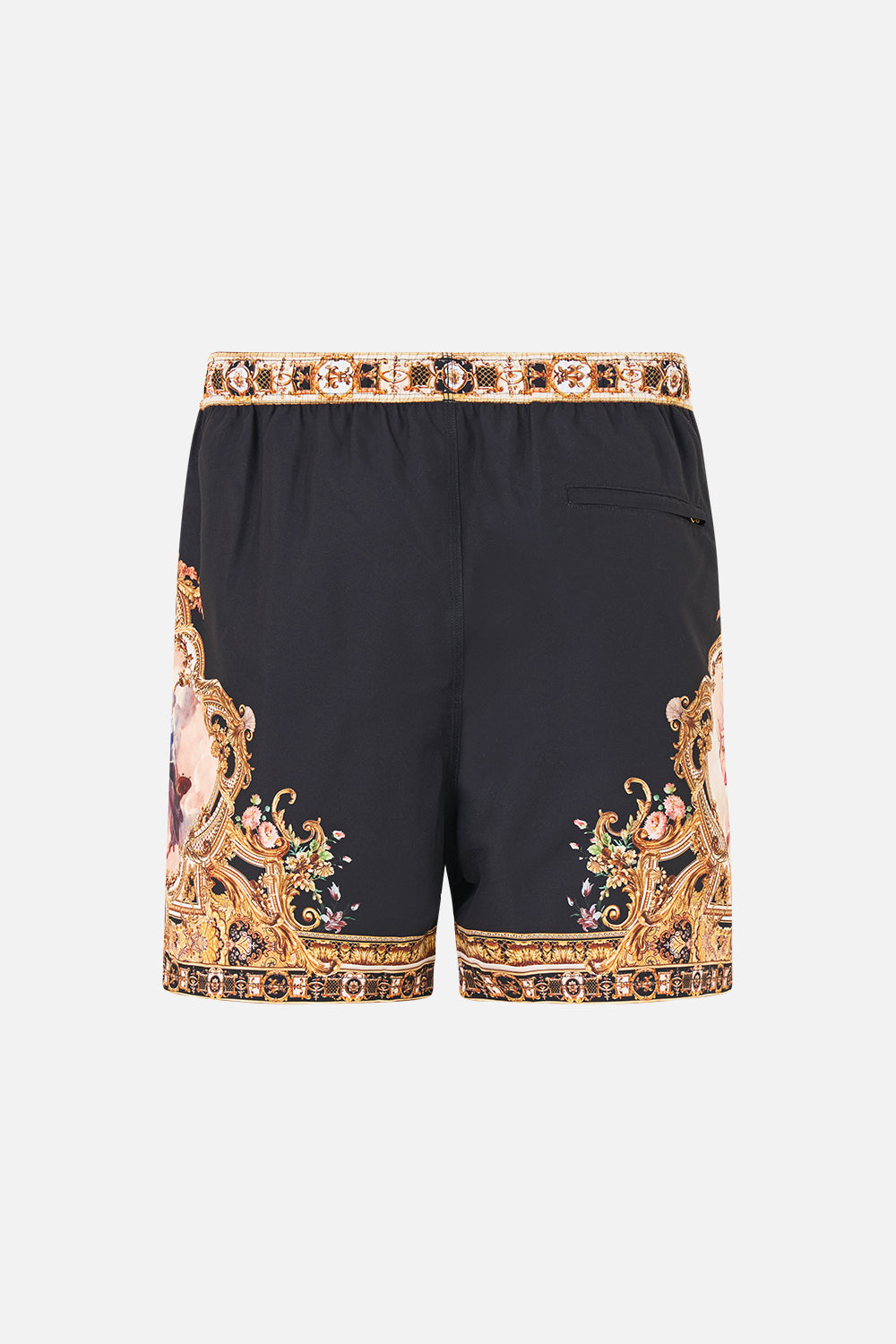 MID LENGTH BOARDSHORT WITH ELASTIC WAIST VERSAILLES OR DIE