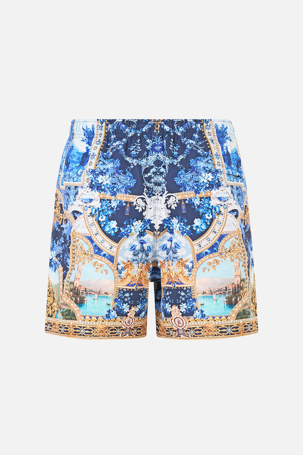 MID LENGTH BOARDSHORT WITH ELASTIC WAIST SWEET SACRÉ BLEU