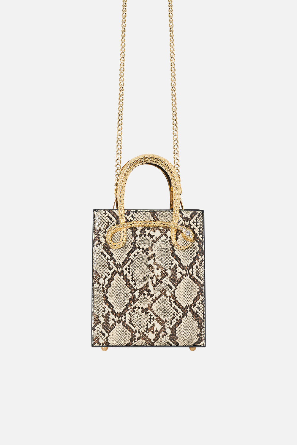 MINI NORTH SOUTH TOTE ANIMALIA HEIRLOOMS