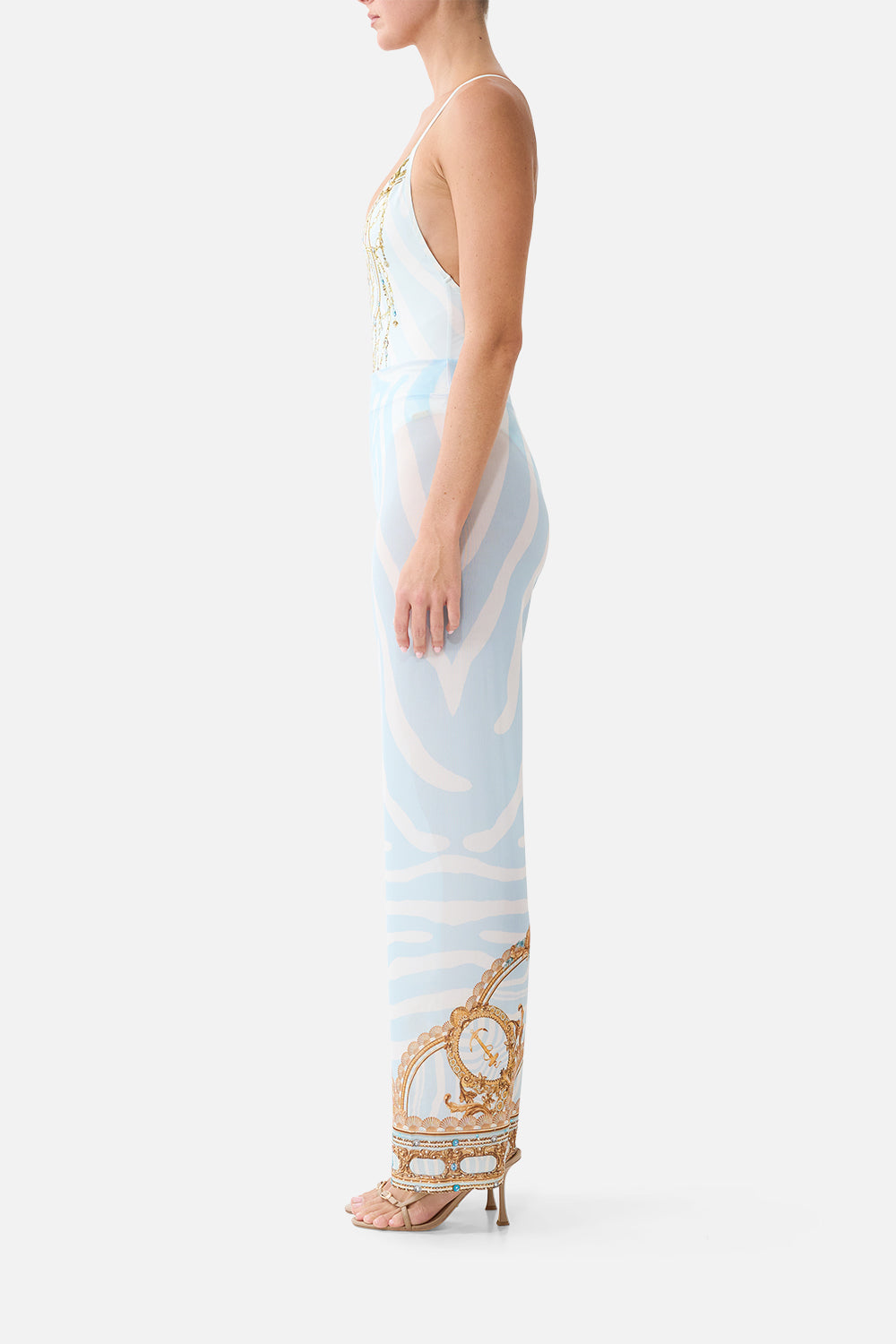 MESH STRAIGHT LEG BEACH PANT SPIRIT OF STRIPES