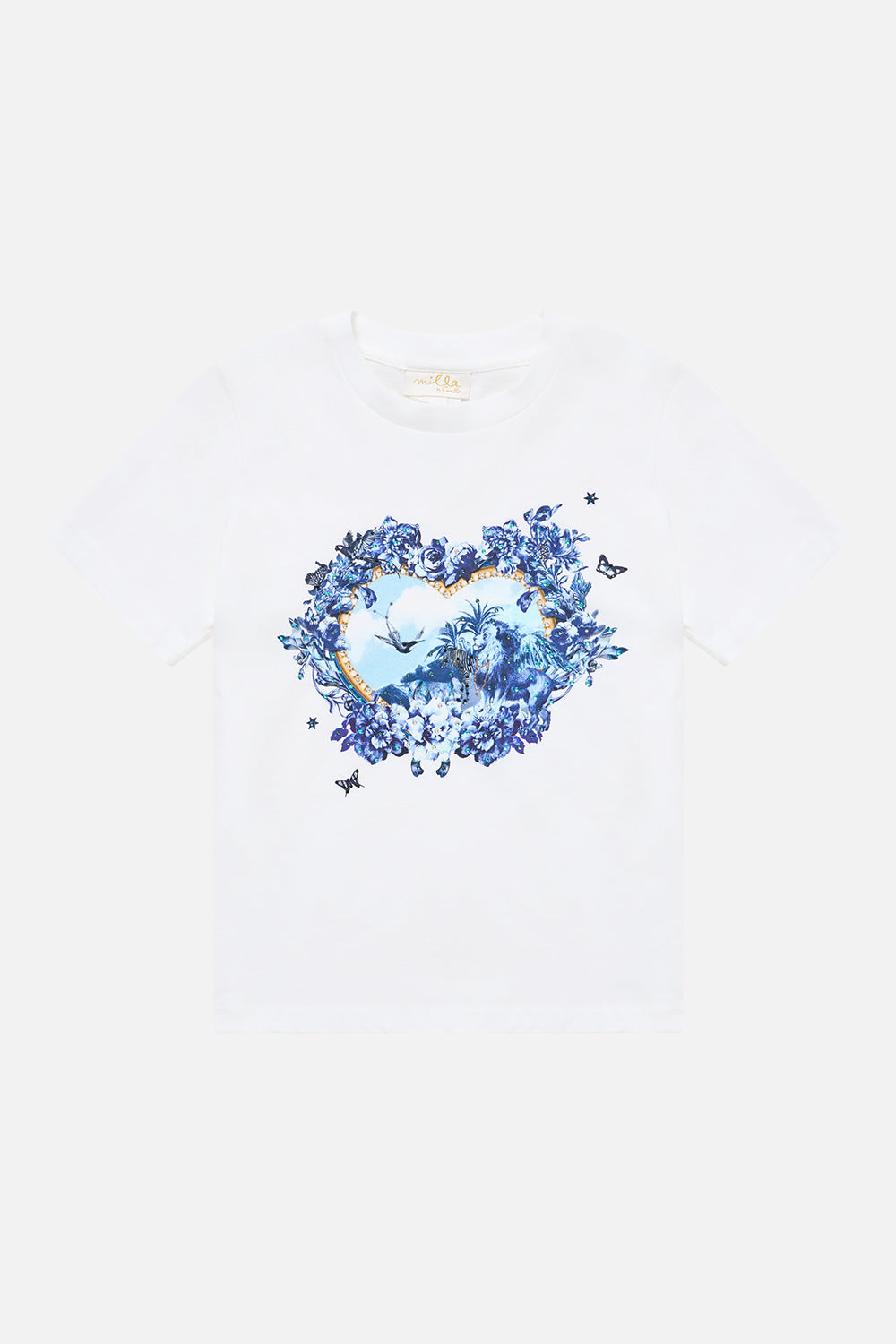 KIDS SHORT SLEEVE CLASSIC TEE THE PORCELAIN PARLOUR