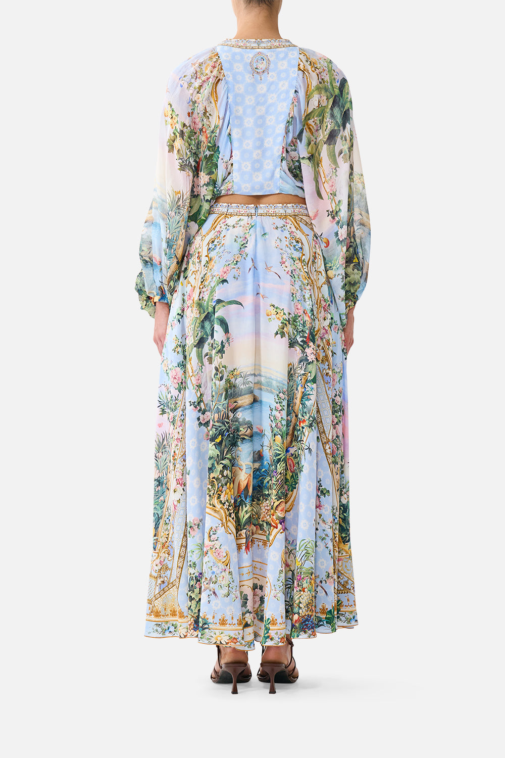 The CAMILLA MAXI CIRCLE SKIRT SISI SOCIETY