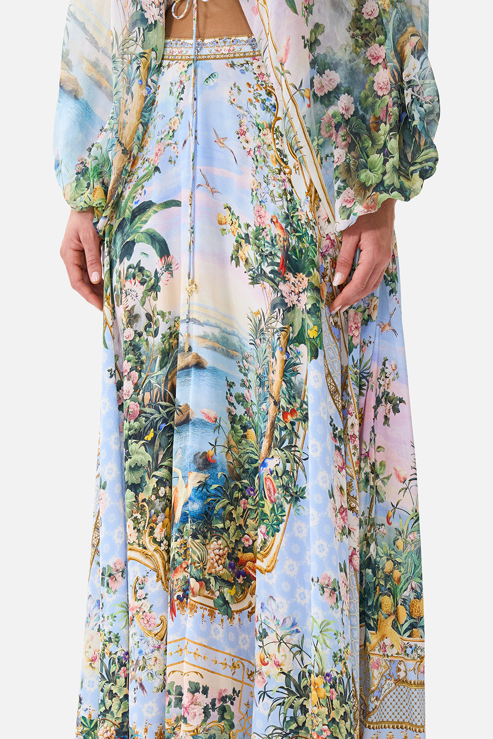 The CAMILLA MAXI CIRCLE SKIRT SISI SOCIETY