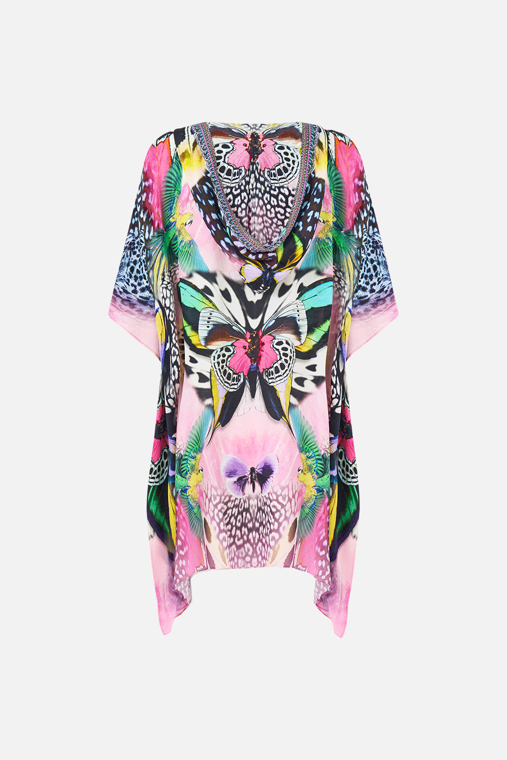 SHORT HOODED KAFTAN MILLAMORPHOSIS