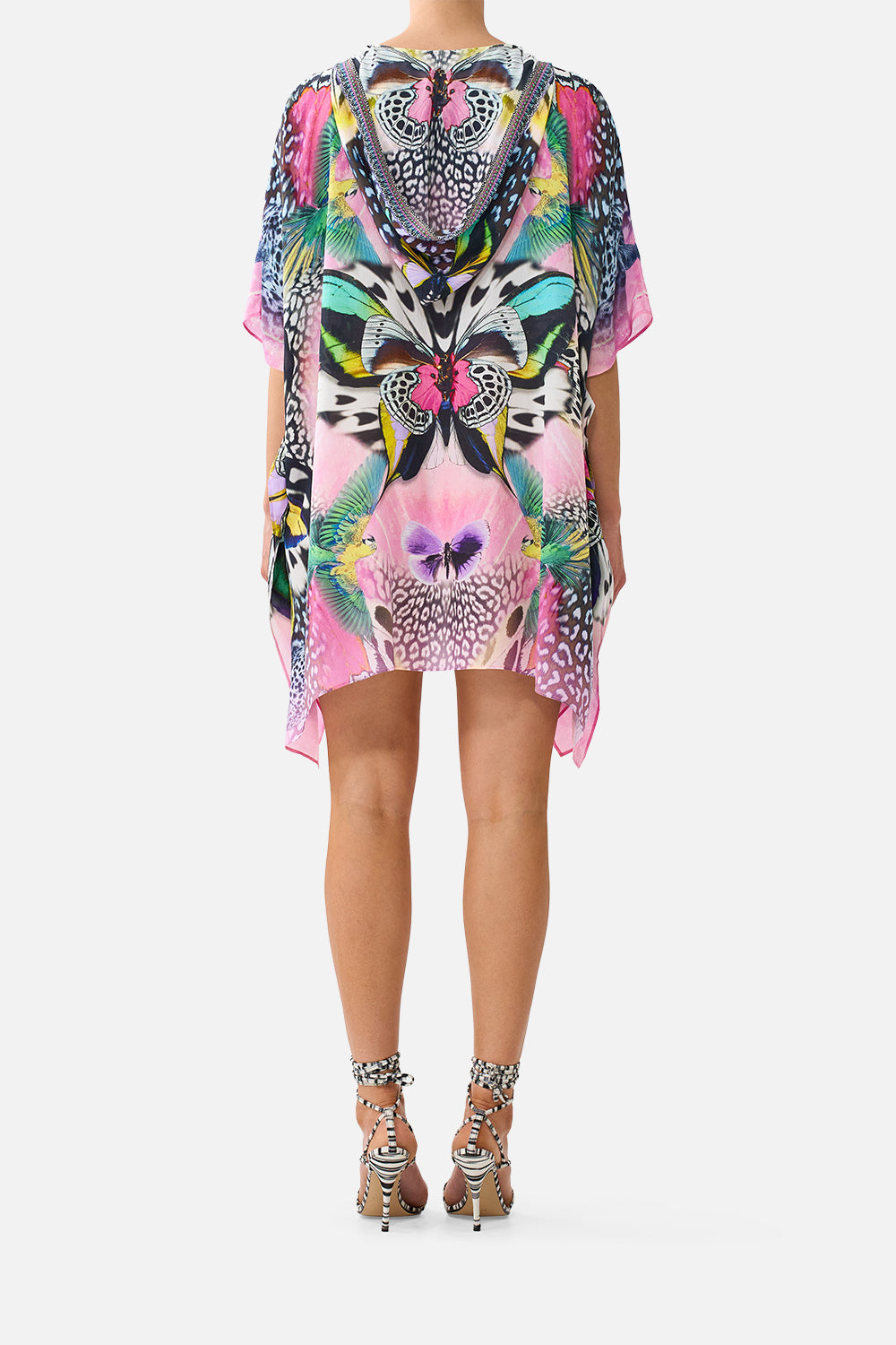 SHORT HOODED KAFTAN MILLAMORPHOSIS