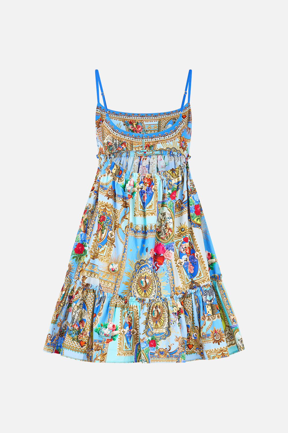 SHORT DRESS WITH JERSEY BODICE VERSES IN VINTAGE