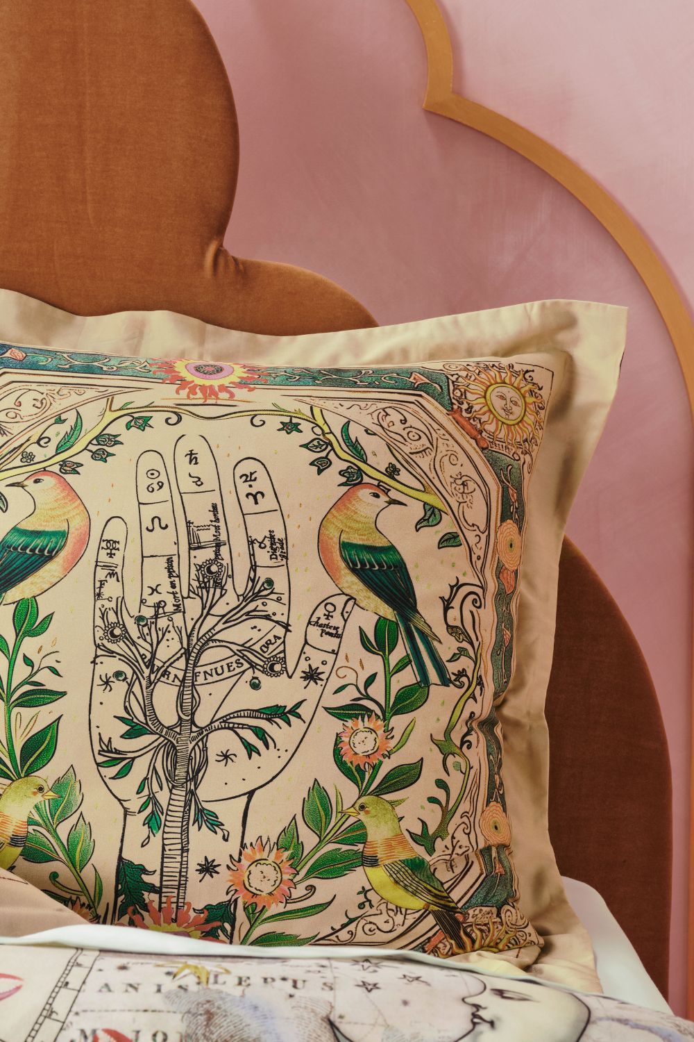 The CAMILLA EUROPEAN PILLOWCASE HOUSE OF HOROSCOPES