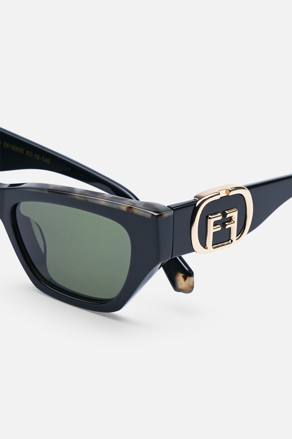 The CAMILLA ACCESS ALL AREAS SUNGLASSES BLACK / COOKIE TORT