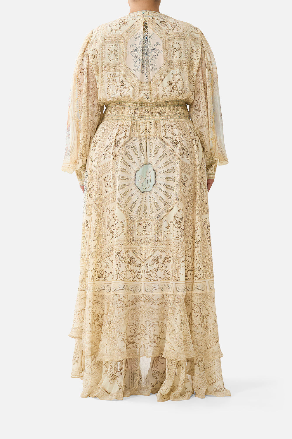 LONG BUTTON FRONT DRESS A BELOVED BOUDOIR