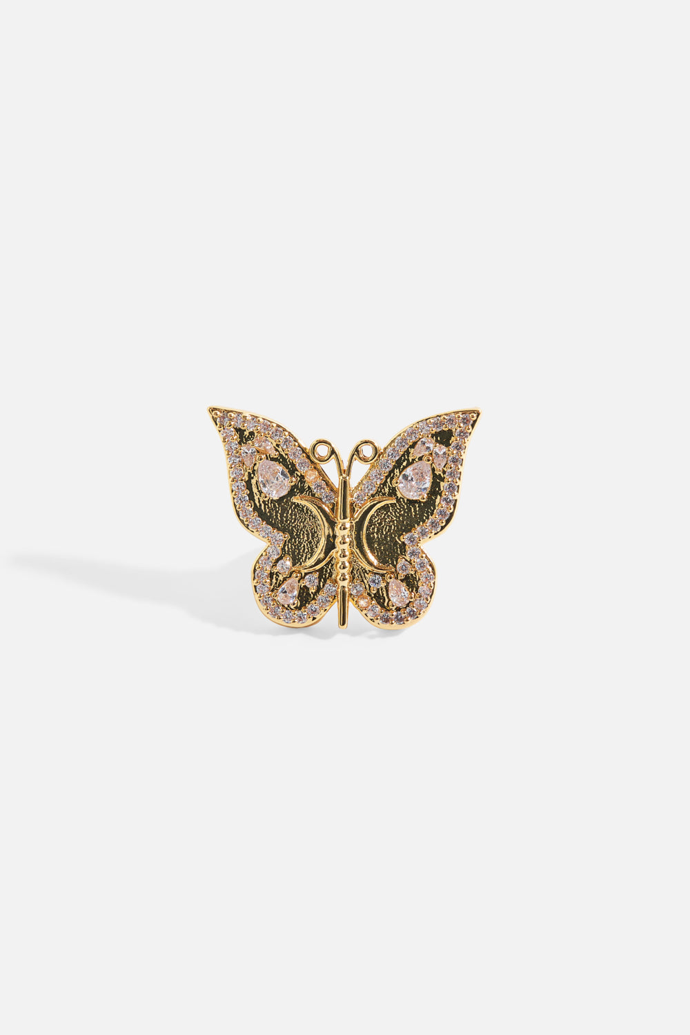 The CAMILLA EMPRESS OF LIGHT BUTTERFLY RING GOLDGOLD