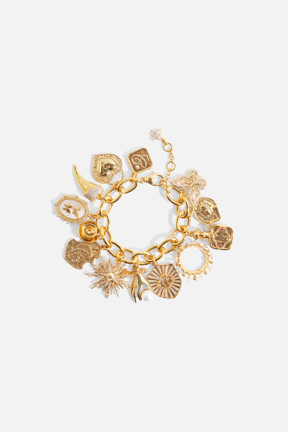 The CAMILLA PALAIS AETHERIA CHARM BRACELET GOLD