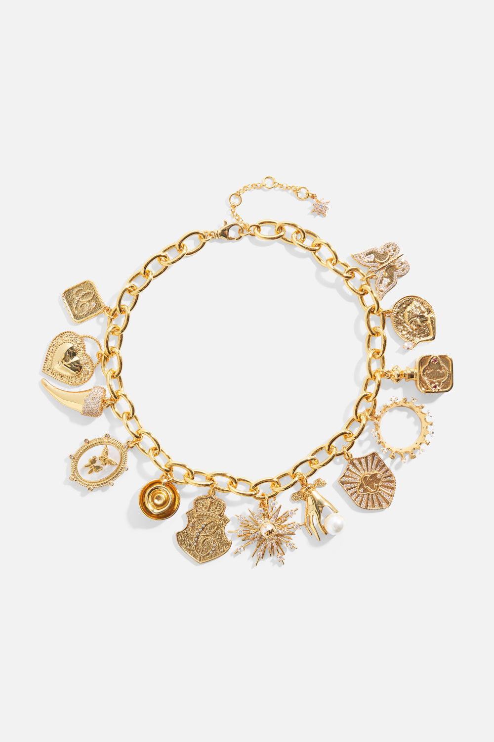 The CAMILLA PALAIS AETHERIA CHARM NECKLACE GOLDGOLD
