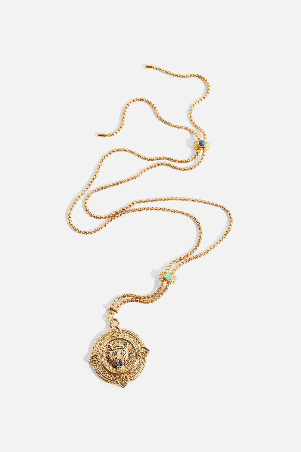 The CAMILLA IMPERIAL IDOL JAGGI PENDANT NECKLACE GOLDGOLD