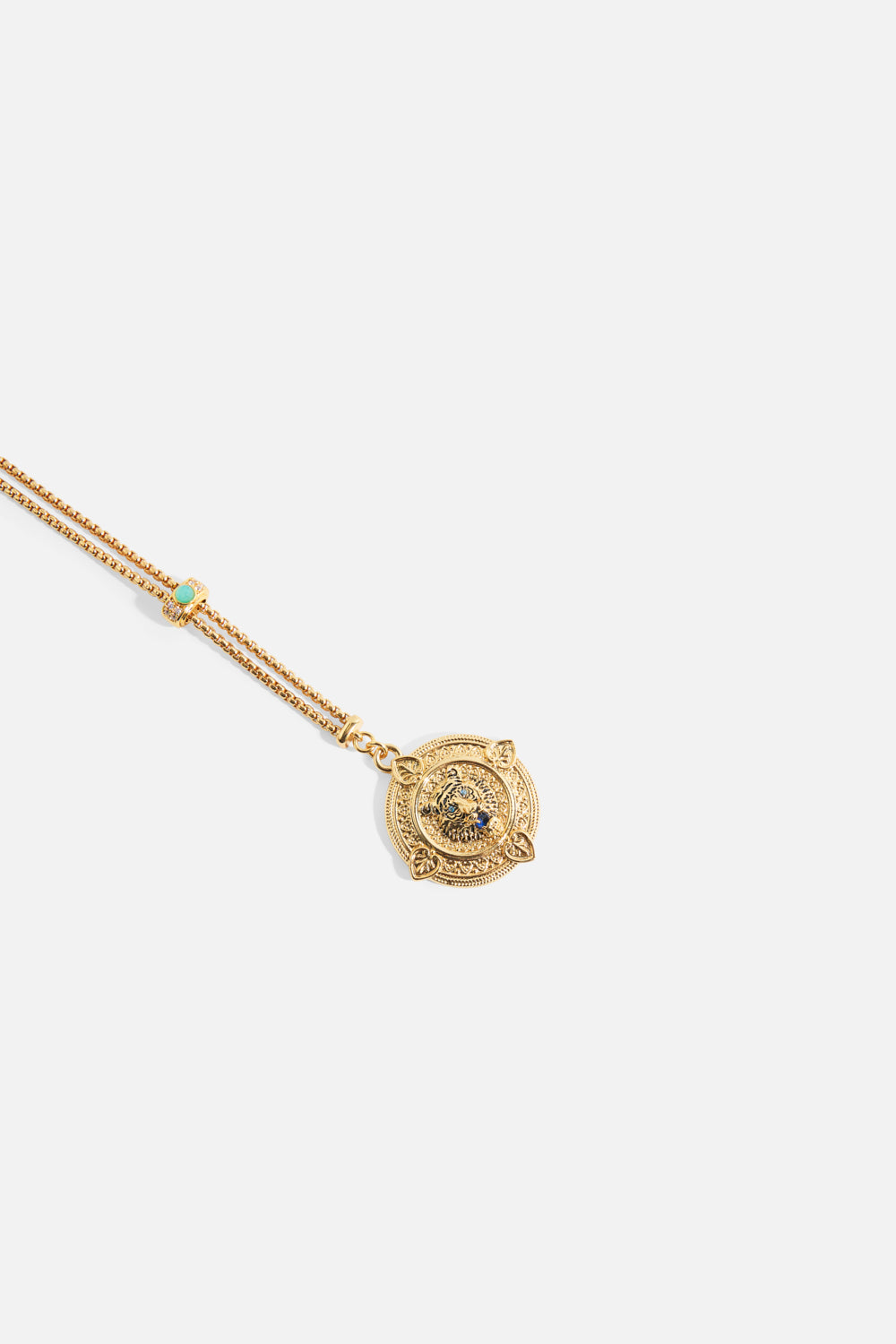The CAMILLA IMPERIAL IDOL JAGGI PENDANT NECKLACE GOLD