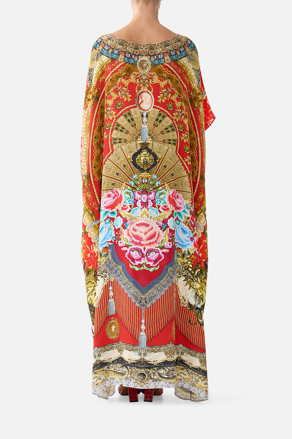 ROUND NECK KAFTAN CAMEOS DANCE