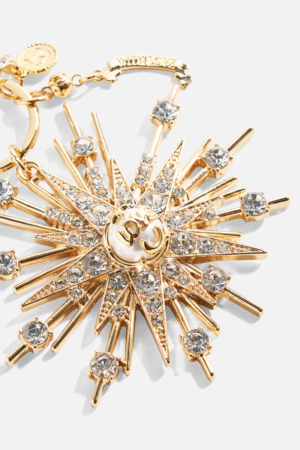 METAL KEYRING GOLD