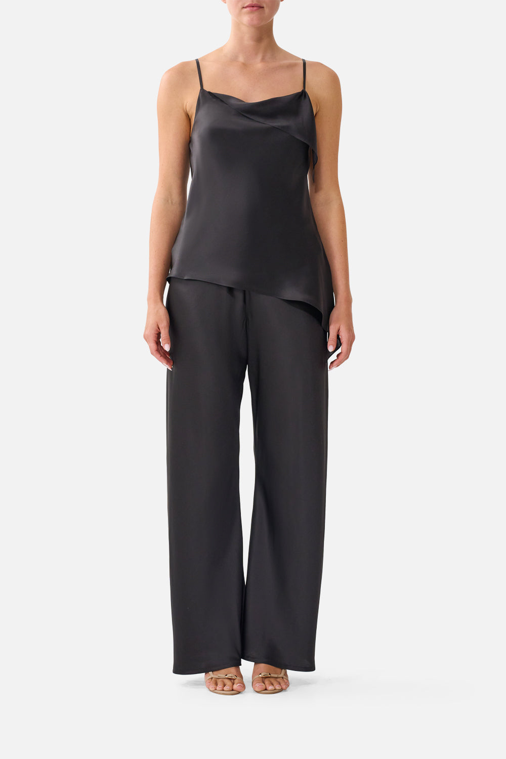 BIAS CUT DRAWSTRING PANT SILK ESSENTIALS