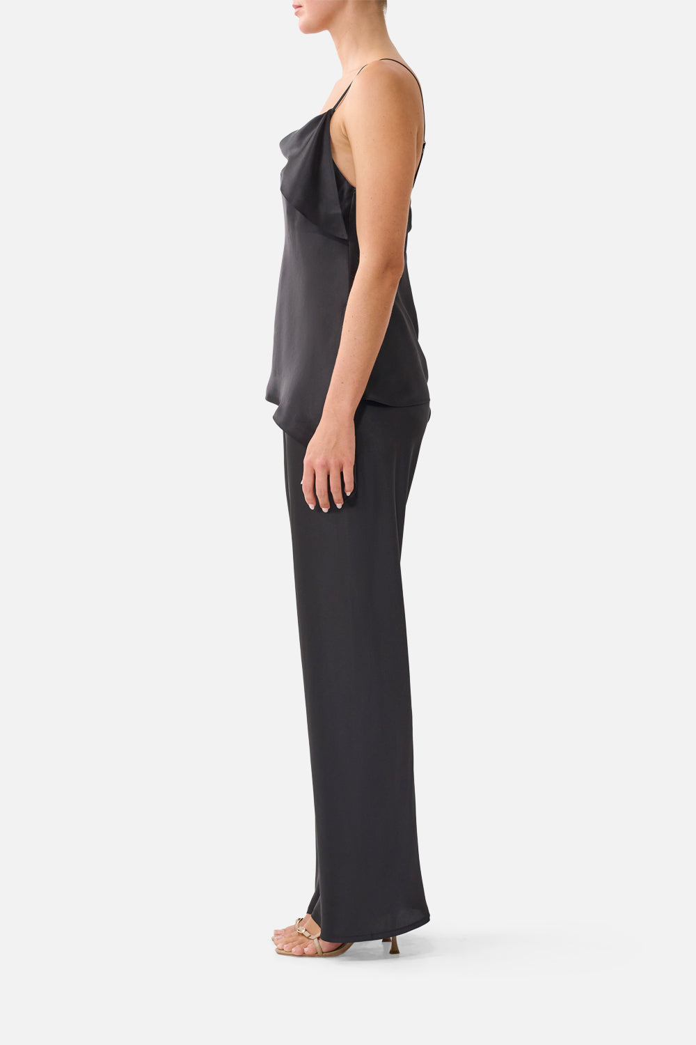 BIAS CUT DRAWSTRING PANT SILK ESSENTIALS