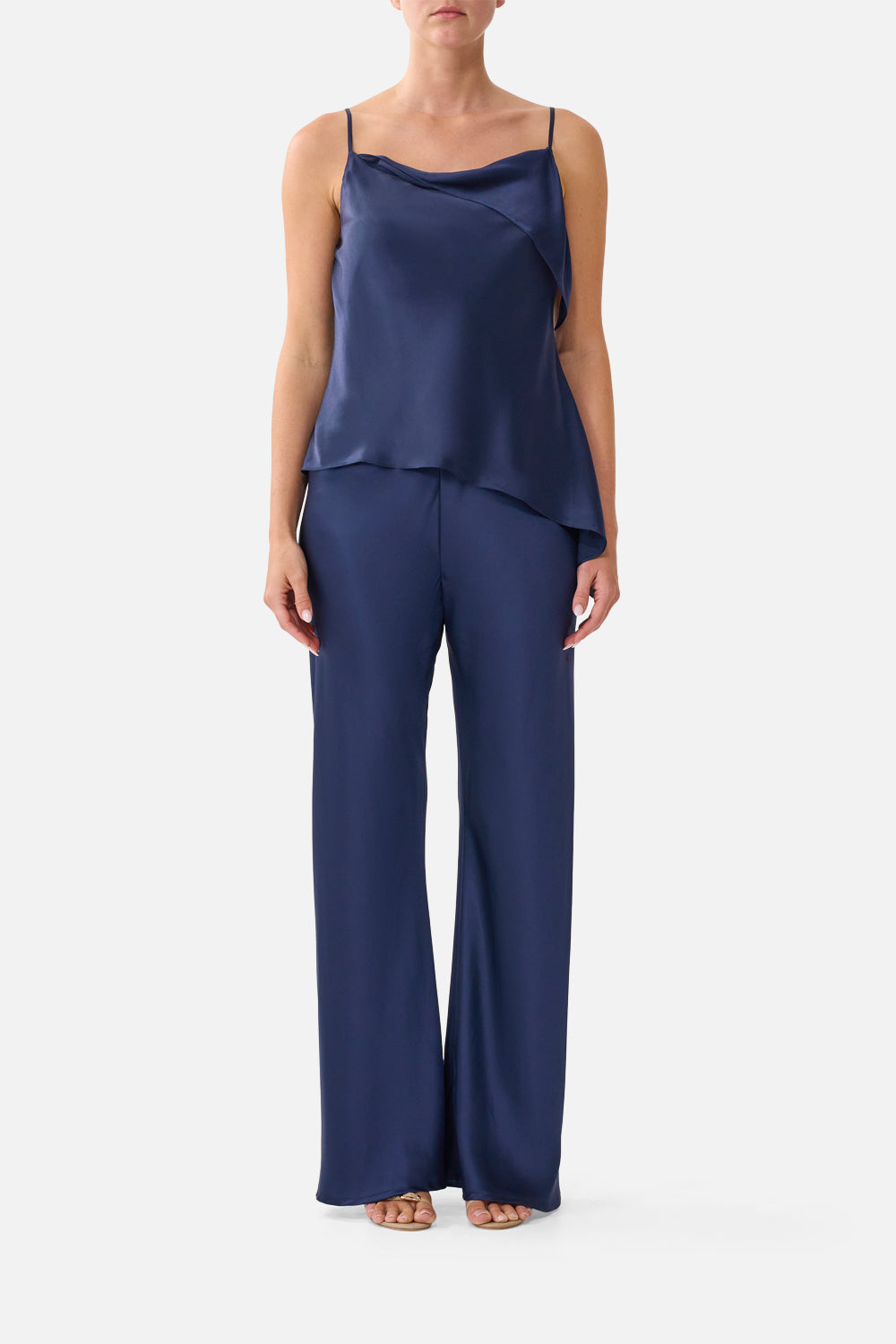 BIAS CUT DRAWSTRING PANT SILK ESSENTIALS