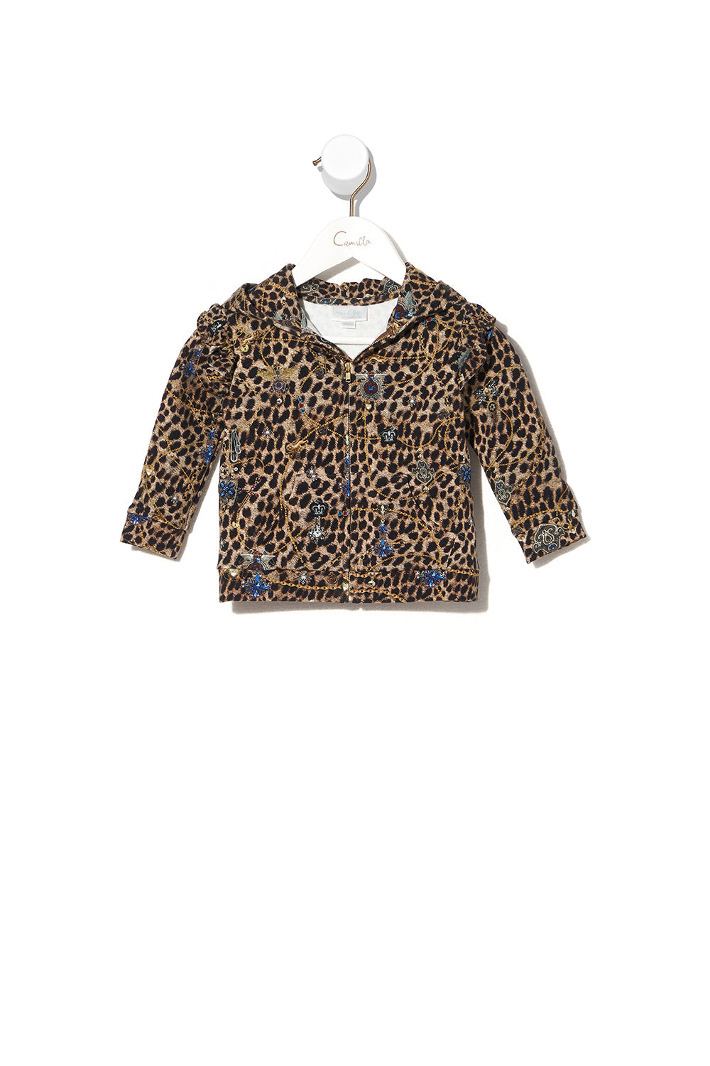 BABIES FRILL HOODIE JACKET POETIC ANARCHY