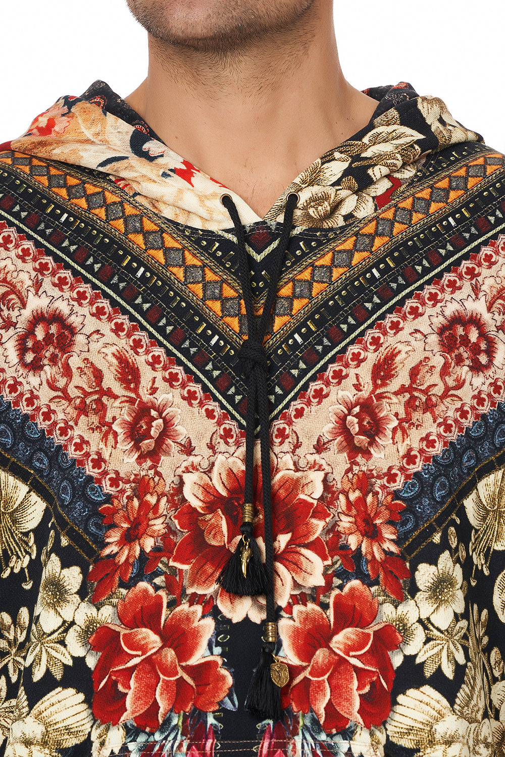 MENS OVERSIZED HOODIE MEADOW HE WROTE