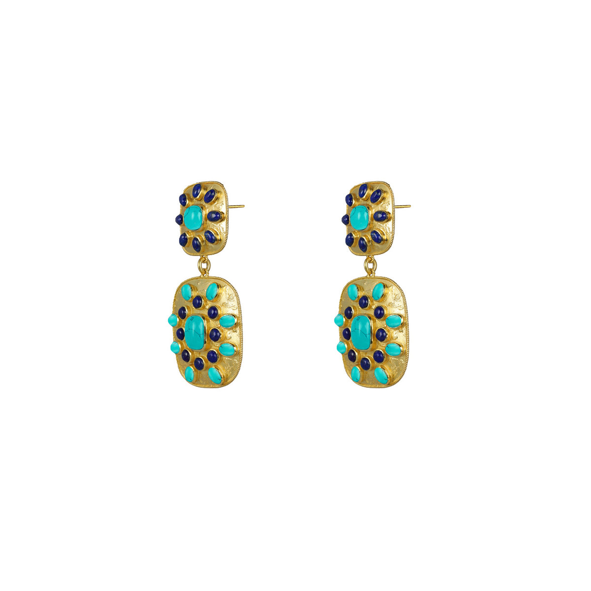 VALERE TURQUOISE CORDELIA EARRINGS MULTI