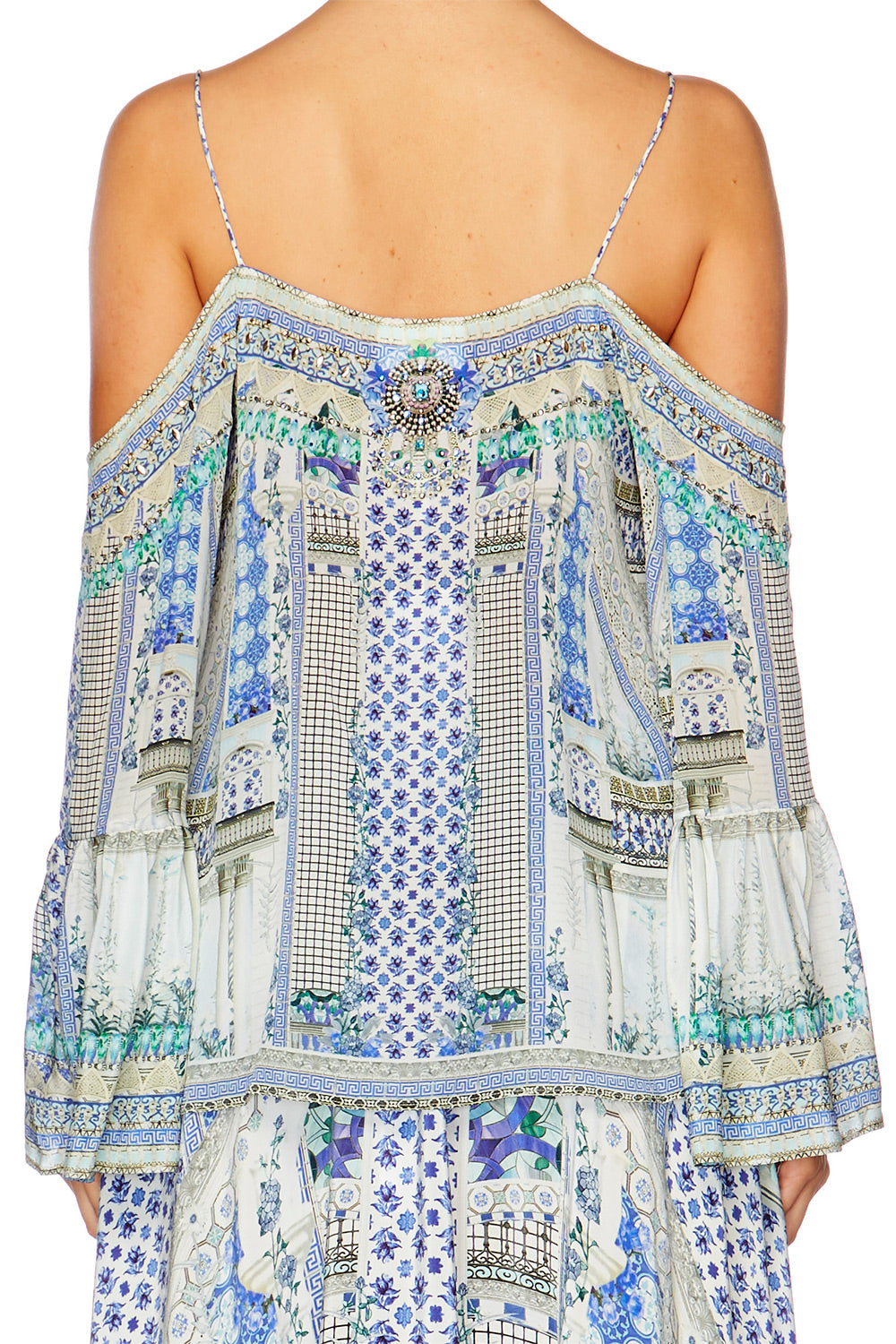 ALVADOR SUMMER DROP SHOULDER TOP