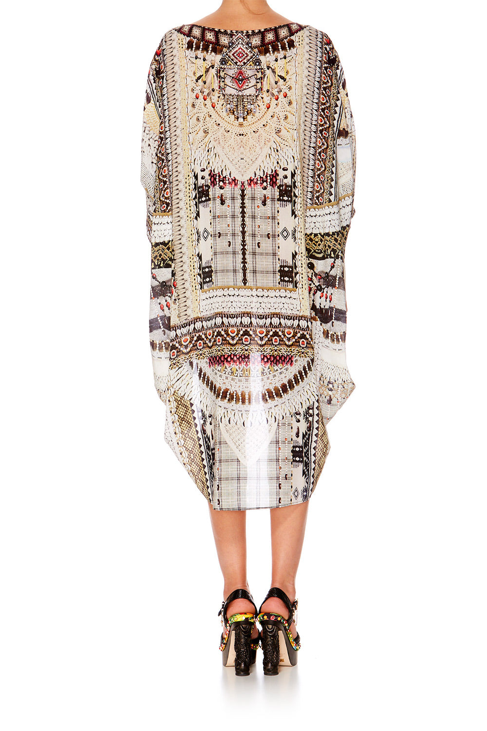 SPELL BOUND SCOOP BACK HEM DRESS