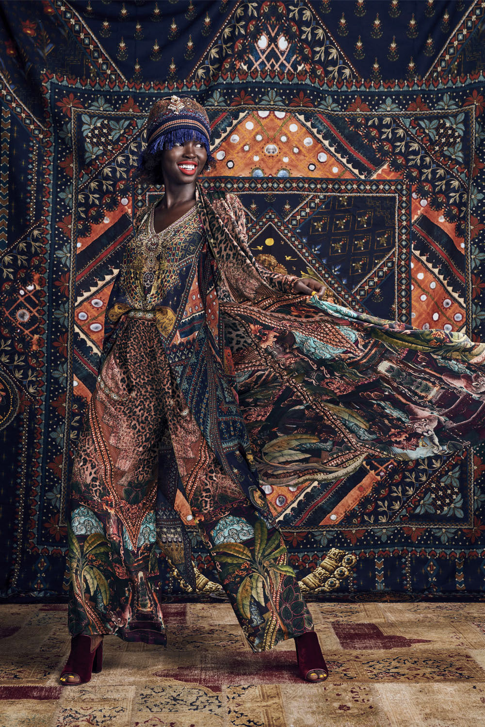 BLISS OF BOHEMIA BEANIE W POM POM