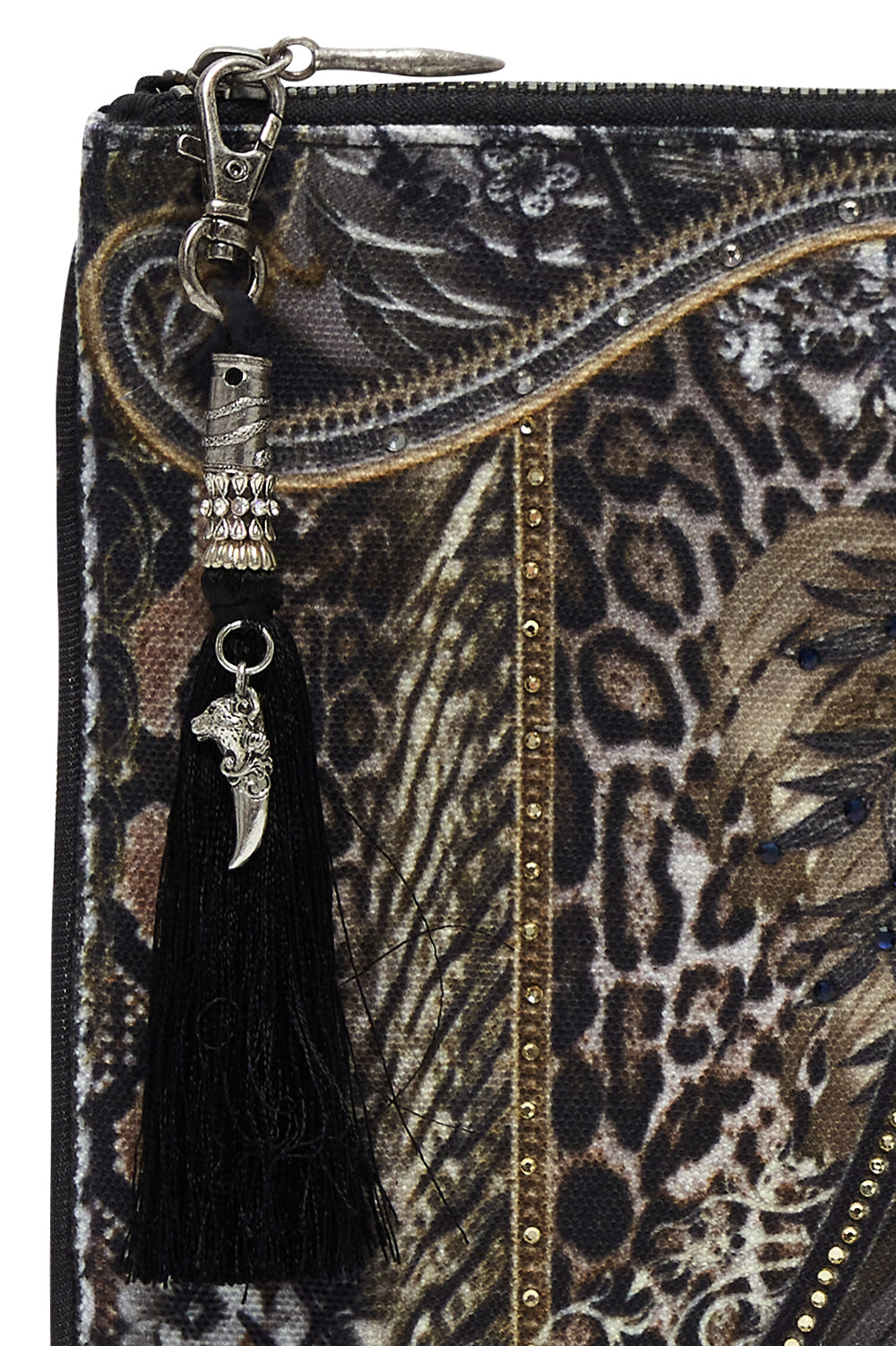 SMALL CANVAS CLUTCH ONE TRIBE