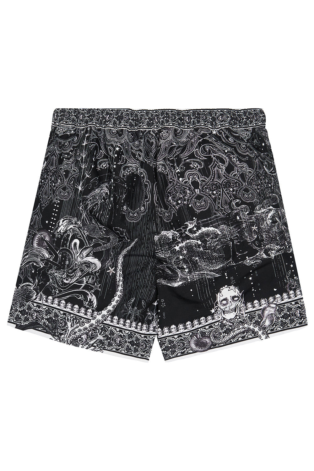 ELASTIC WAIST BOARDSHORT MIDNIGHT PEARL