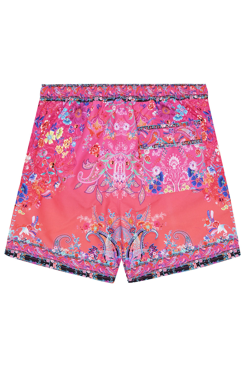 ELASTIC WAIST BOARDSHORT FREE LOVE