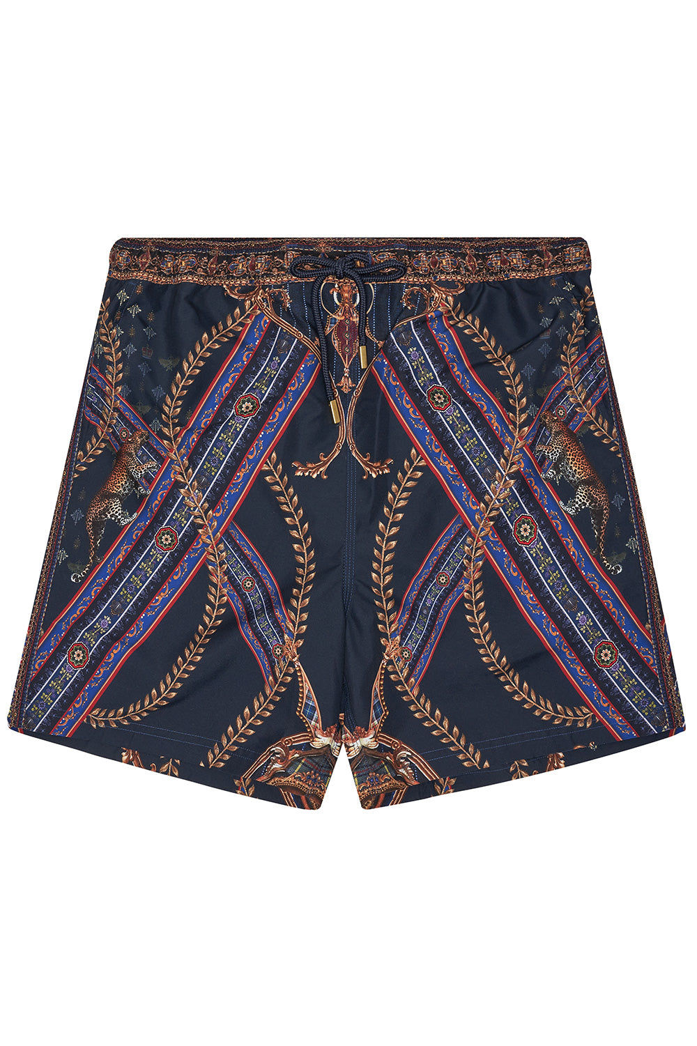 ELASTIC WAIST BOARDSHORT DINING HALL DARLING