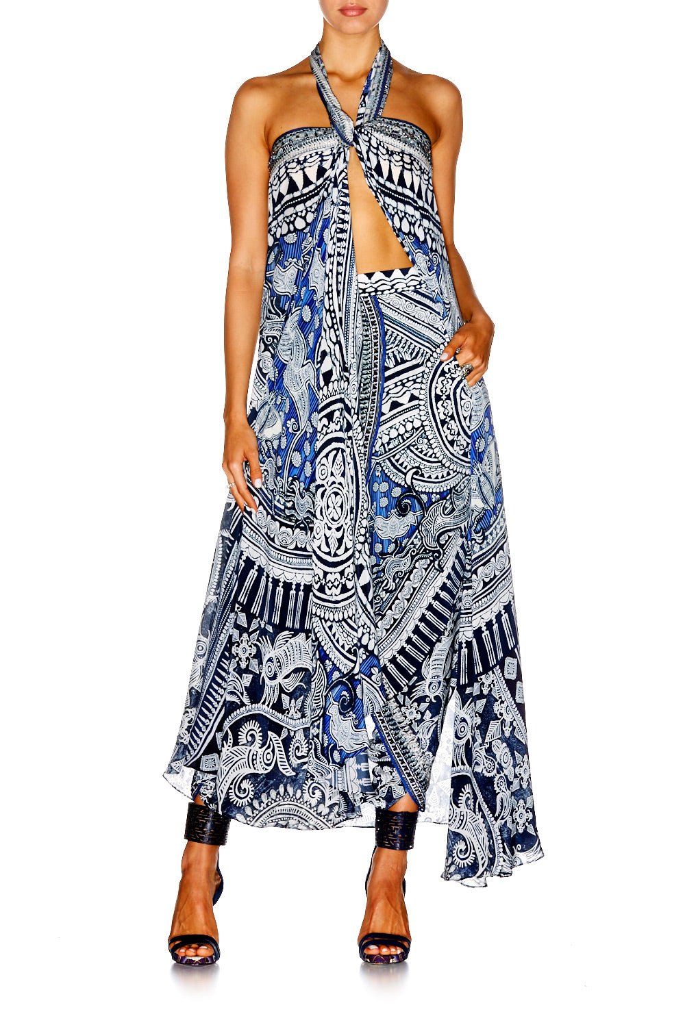 SMALL TOWN HERO SARONG MULTIWEAR DRESS