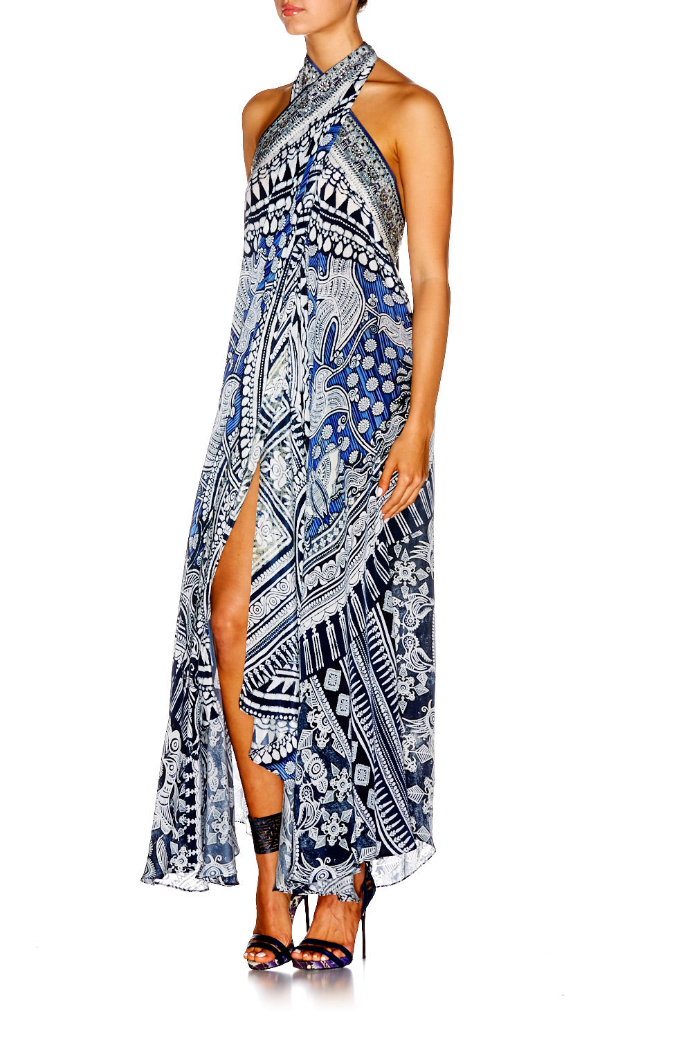 SMALL TOWN HERO SARONG MULTIWEAR DRESS