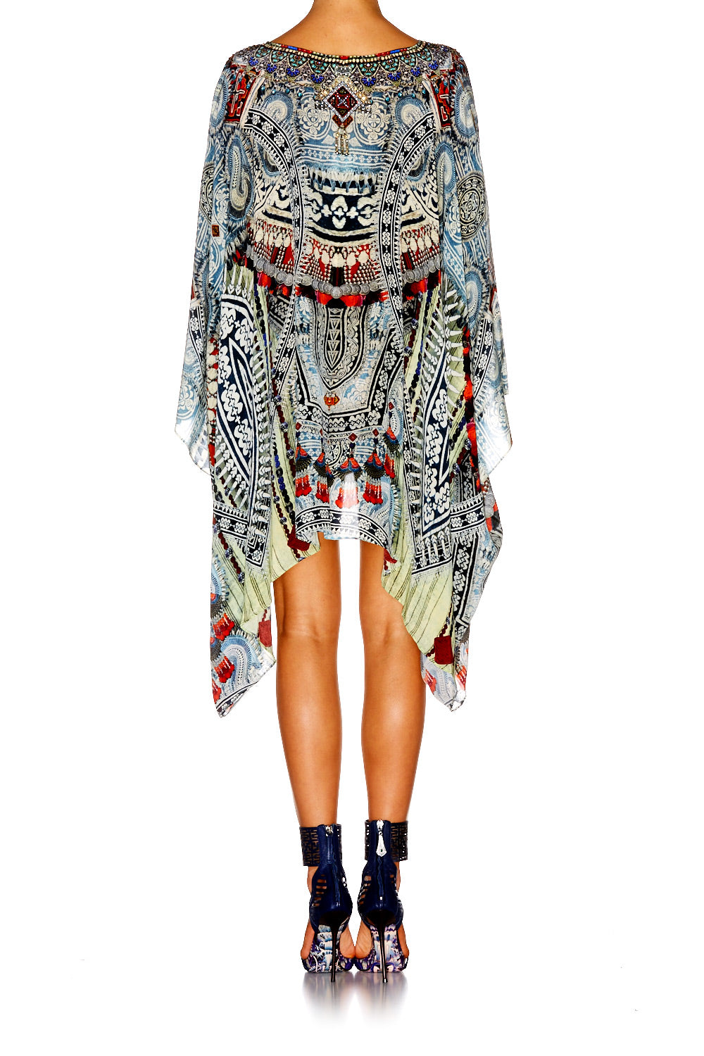 TEACHERS PET SPLIT SHOULDER SHORT KAFTAN