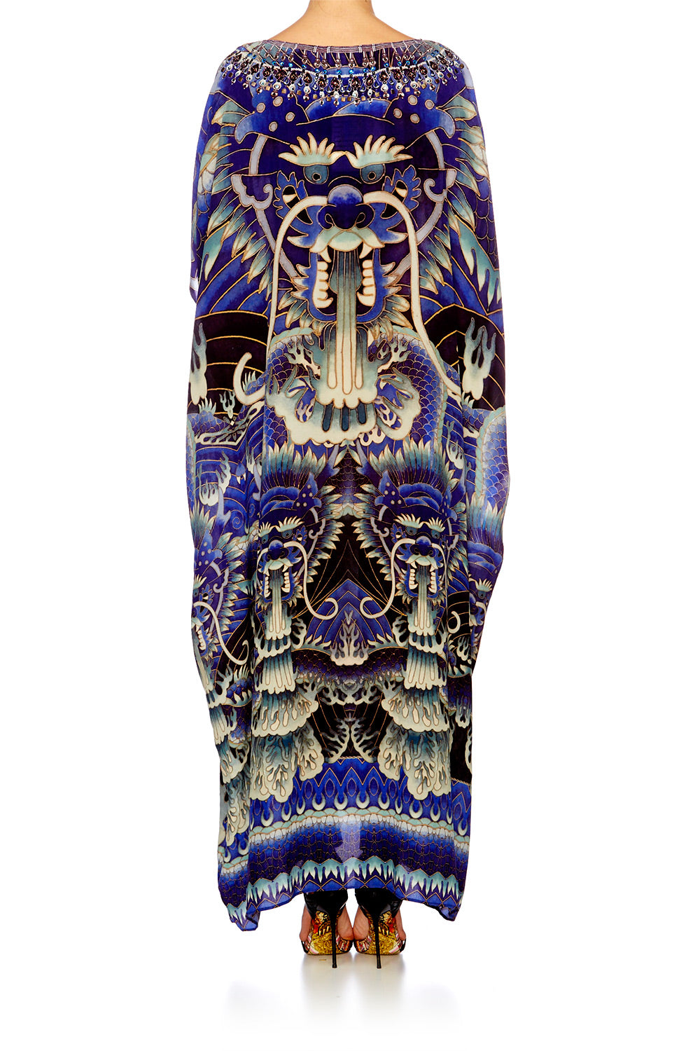 WHATS YOUR POISON ROUND NECK KAFTAN