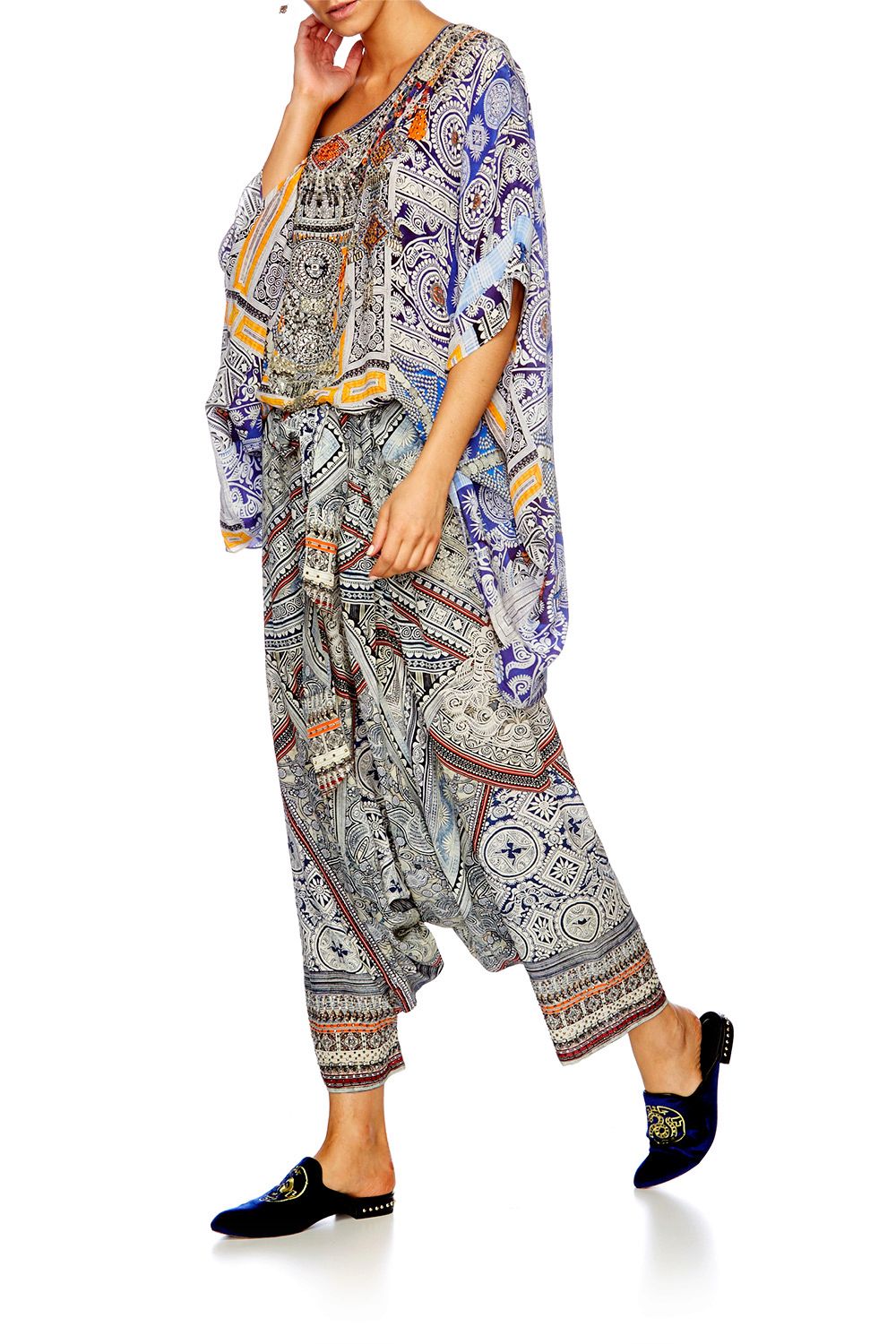 ANTIQUE BATIK HAREM PANTS